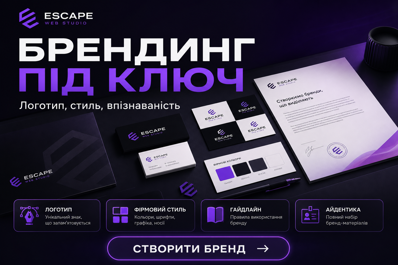 Брендинг під ключ